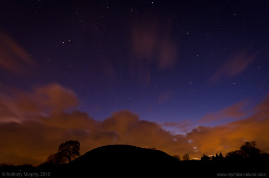 Stunning skies over Dowth this evening . . .