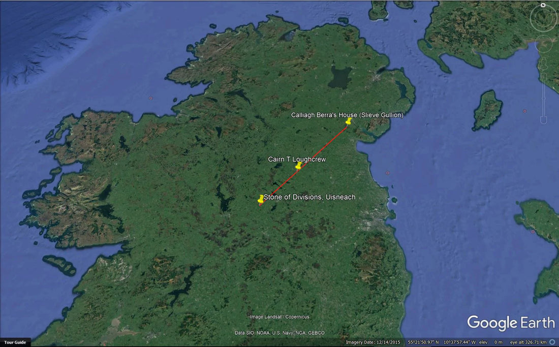 Video: The incredible accuracy of an ancient solstice alignment of Uisneach, Loughcrew and Slieve Gullion