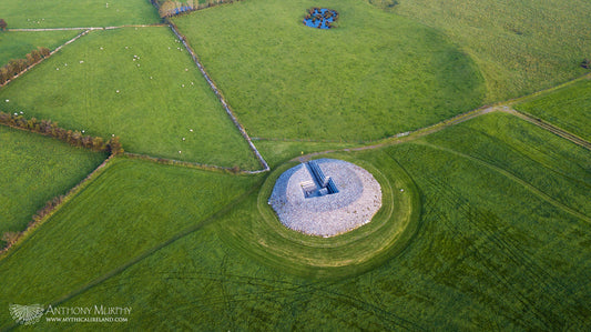 The changing appearance of Tomb 51 - Listoghil - at Carrowmore