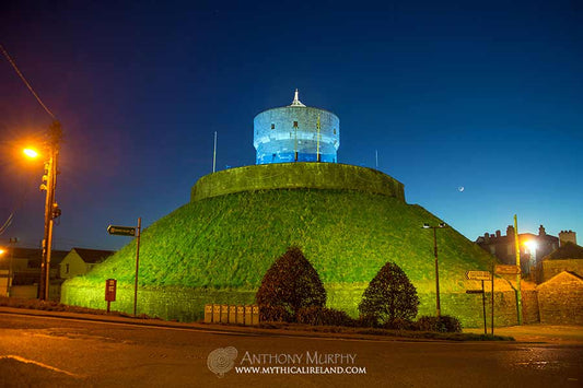 The mysterious 'jumble of stones' under the mound of Millmount, burial place of Amergin