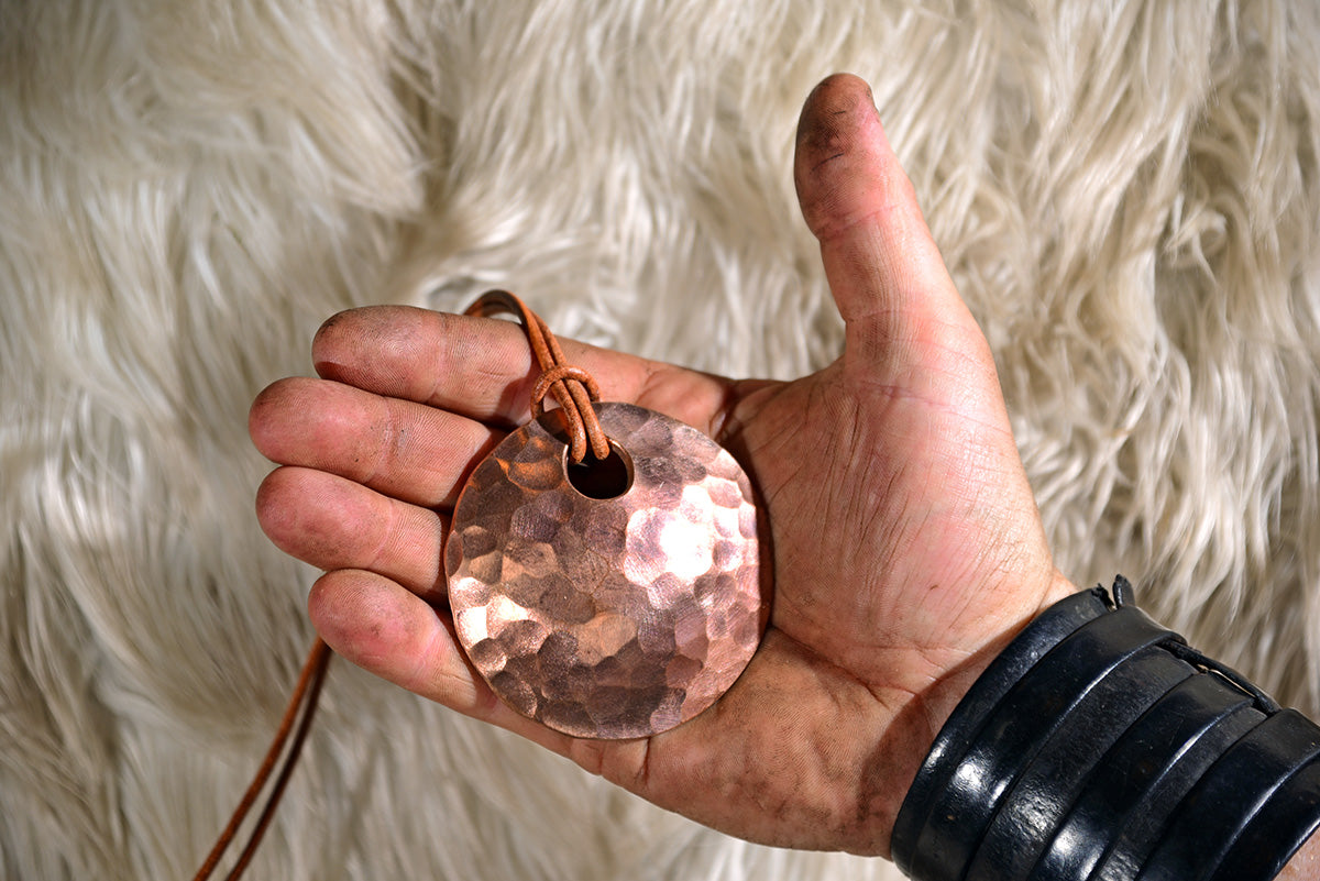 Medium Sun Pendant - Bronze