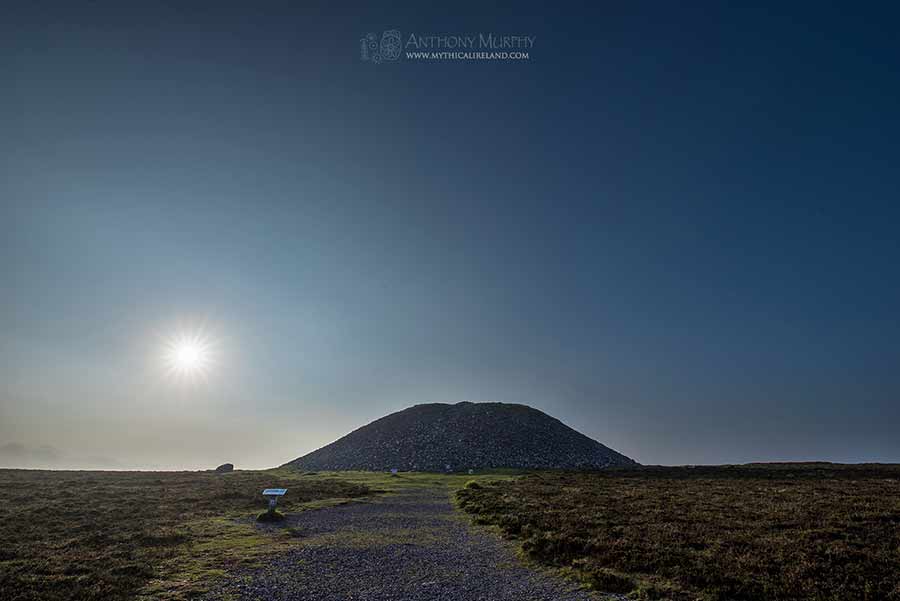 Sunset at Queen Medb's Cairn