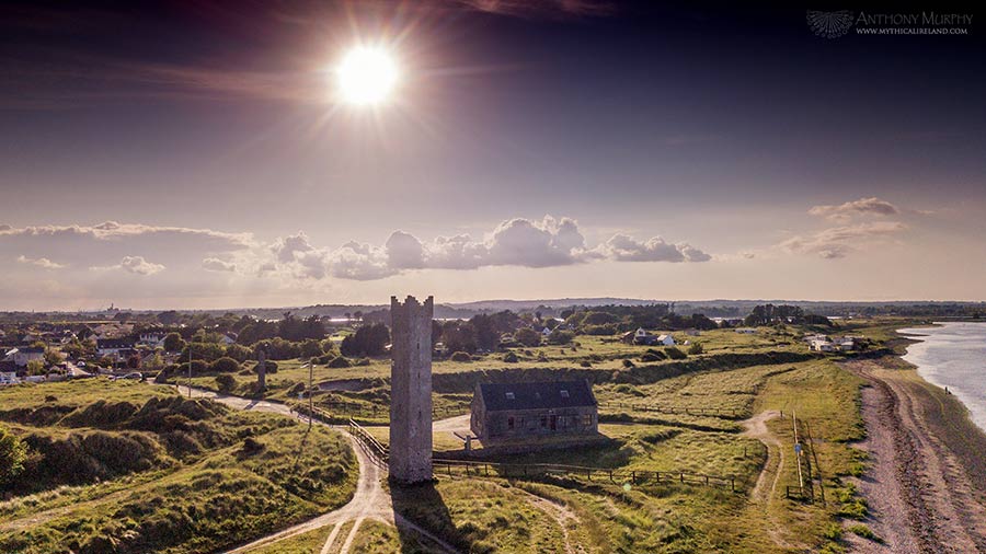 Low sun over Maiden's Tower