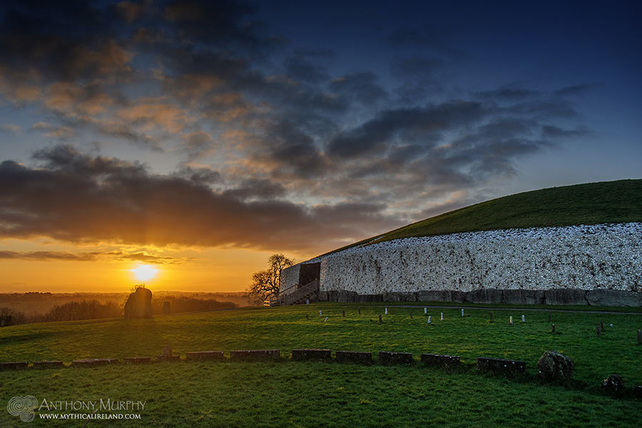 Winter sunset at Síd in Broga