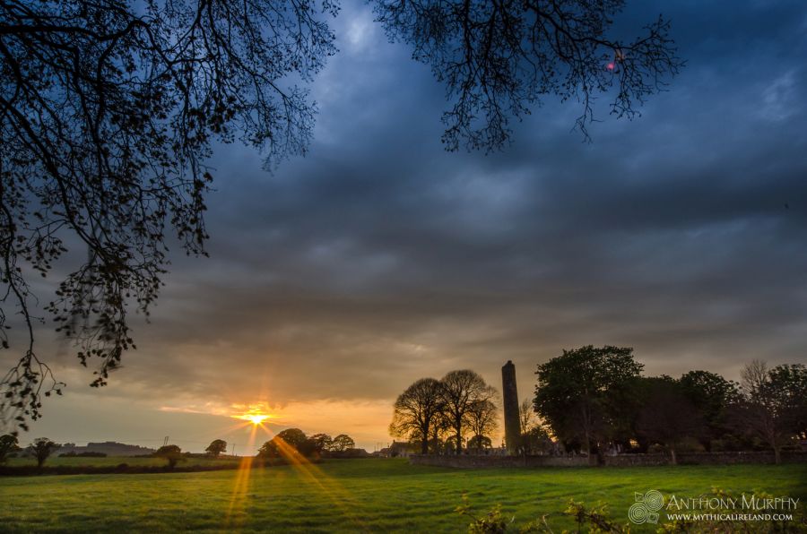 Monasterboice sunset