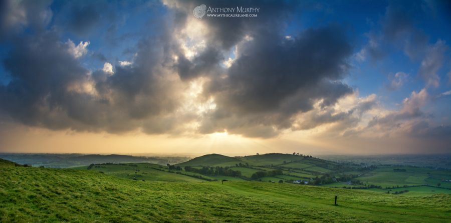 Loughcrew sunset