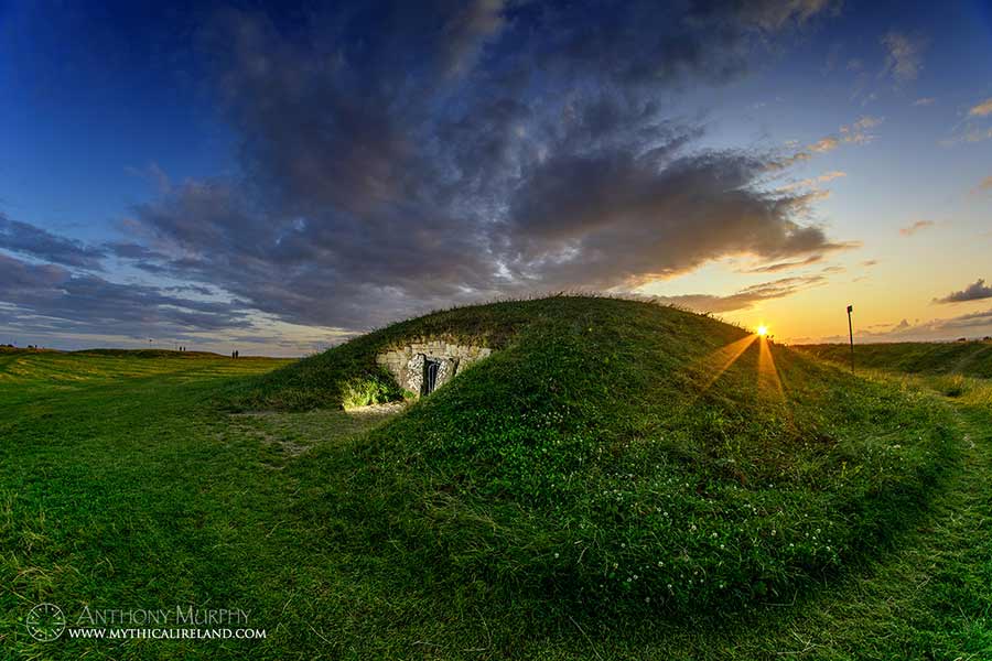 Sunset at Dumha na nGiall