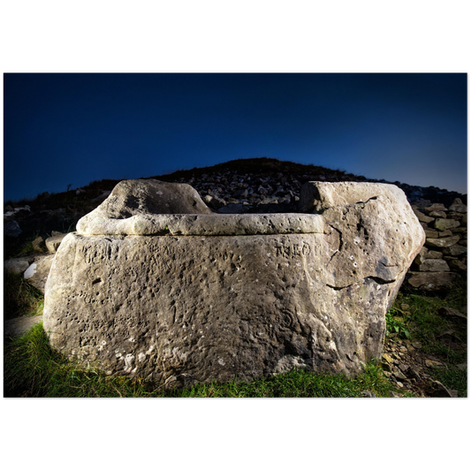 Aluminum Print - The Hag's Chair, Cairn T