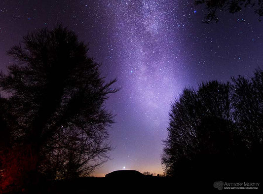 The Milky Way - the twining branches of Deirdre and her lover Naoise