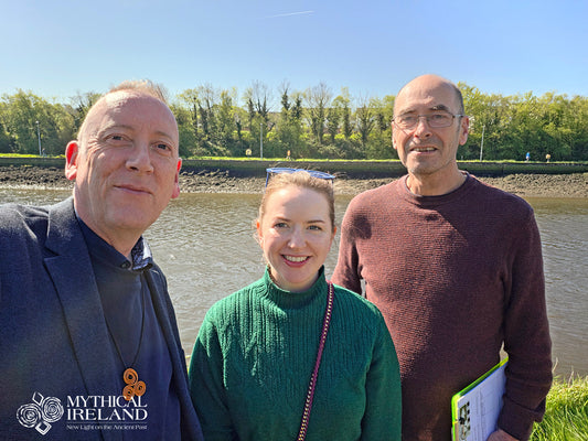Woman discovers two ancient dugout boats while walking along the Boyne in Drogheda