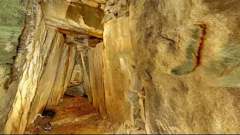 Dowth Rocks Ever wondered what the inside of Dowth looks like? – Mythical Ireland