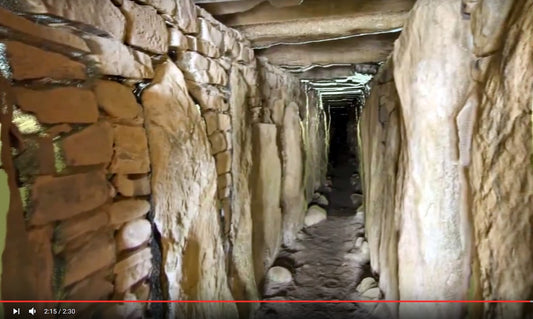 The public is not allowed inside Knowth's ancient chambers - get a rare glimpse in these videos