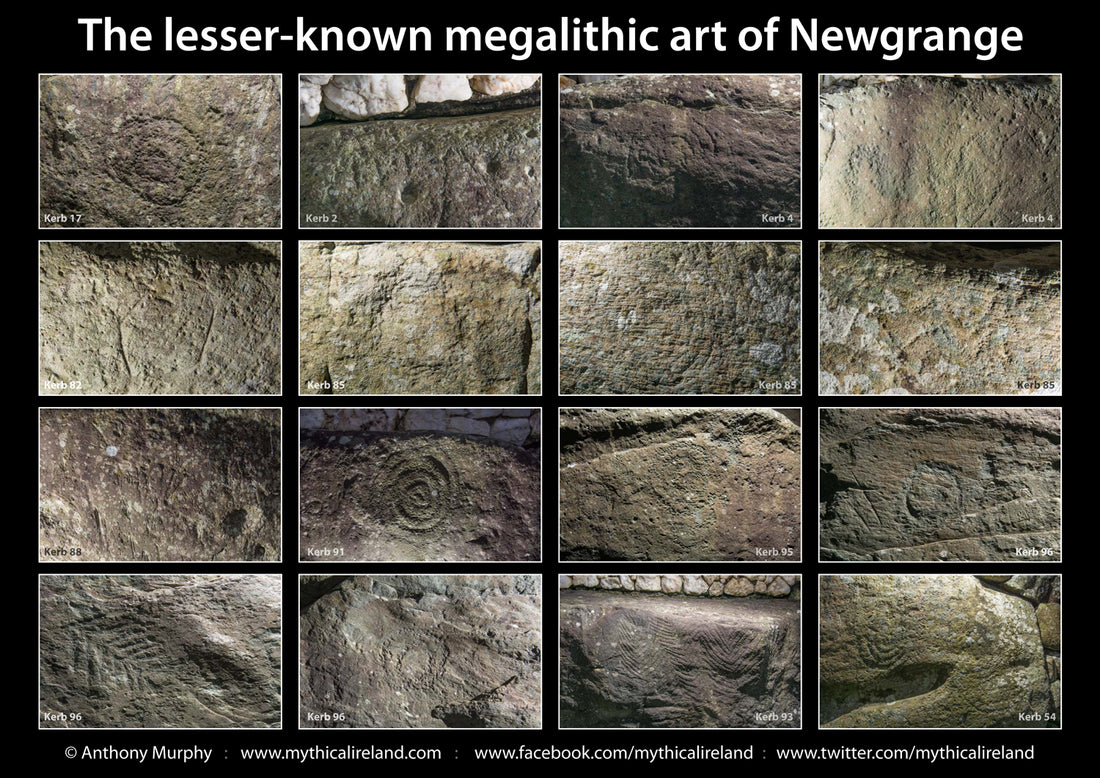 The lesser-known and hidden megalithic art of Newgrange