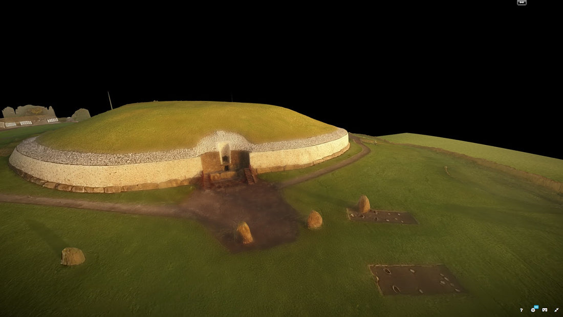 Explore Newgrange virtually with this fantastic 3D model