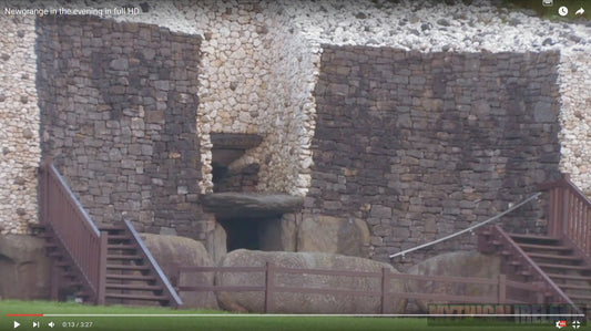 Spend a few minutes at Newgrange enjoying the sights and sounds of evening in this beautiful video