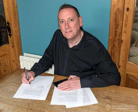 Dronehenge book: contract signed with Liffey Press
