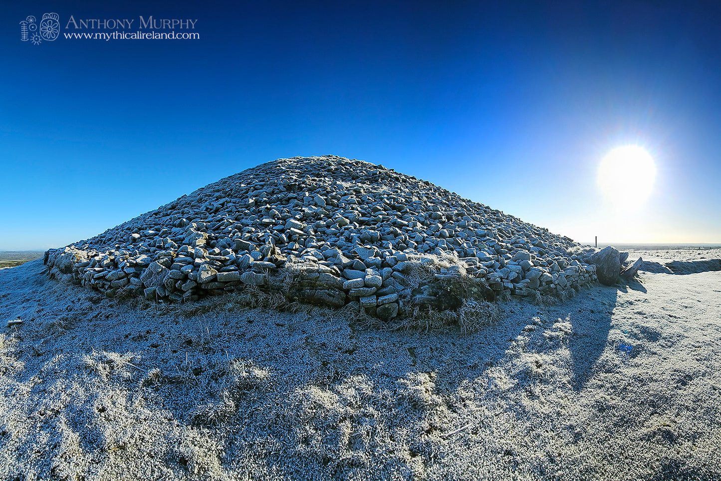 Cairn T covered with frost