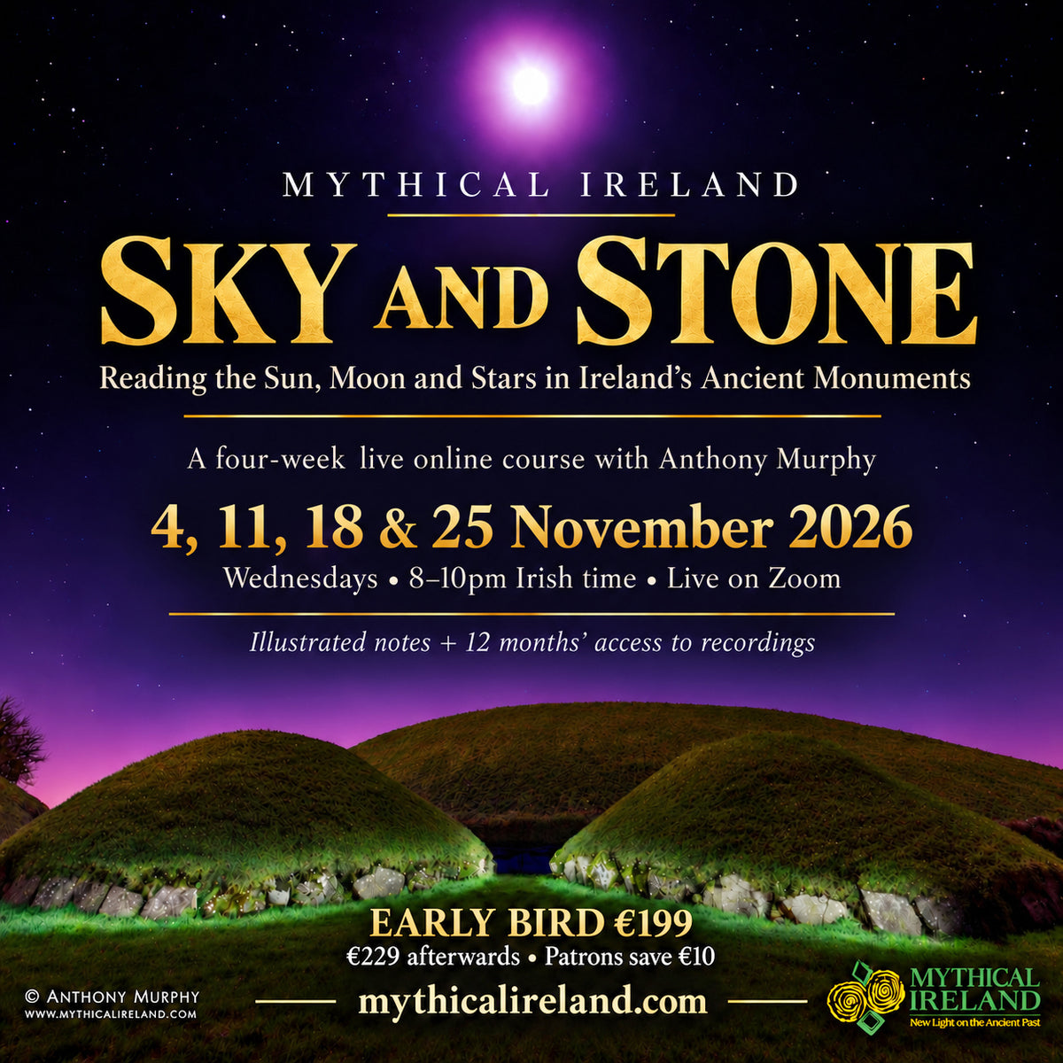 Sky and Stone – Live Online Course – November 2026