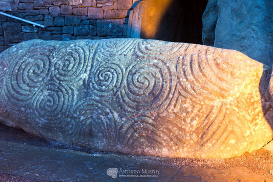 Newgrange entrance kerb stone K1