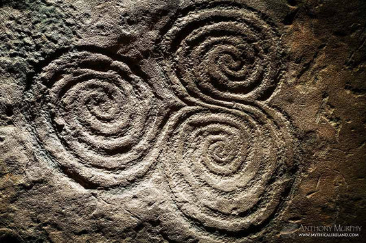 Newgrange triple spiral