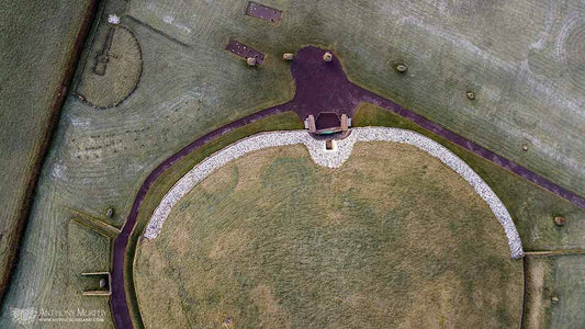 Newgrange from above