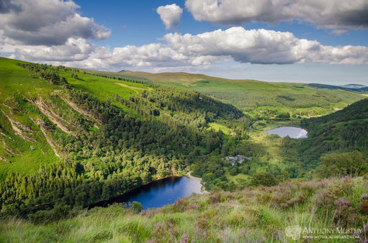 Glendalough from the Spink