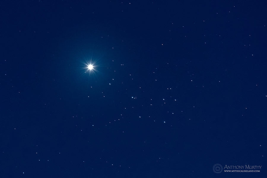 The Evening Star and the Pleiades